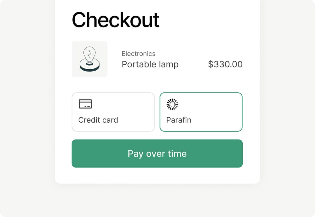 Flexible repayment options